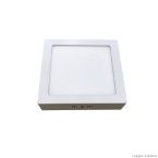 Plafon de sobrepor quadrado Home LED 6W 3K bivolt branco Bronzearte