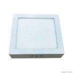 Plafon de sobrepor quadrado Home LED 6W 6K bivolt branco Bronzearte