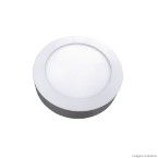 Plafon de sobrepor redondo Home LED 18W 3K bivolt branco Bronzearte