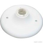 Plafon E27 14x14cm para 1 lâmpada branco Taschibra