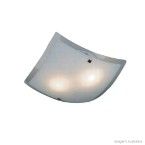 Plafon para 2 lâmpadas E27 Toronto 26cm branco Bronzearte