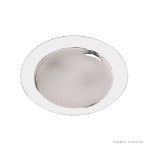 Plafon para lâmpada E27 Ibiza pequeno 100W cromado Pantoja