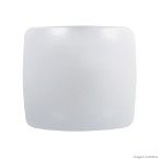 Plafon Smart LED quadrado em acrílico 27X27cm 10W 6400K 127V Bronzearte