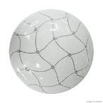 Plafon Trama redondo 30x30cm para 2 lâmpadas E27 Bronzearte