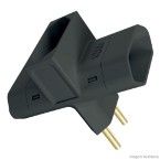 Plugue 3 saídas 2P 10A preto 690651 Pial