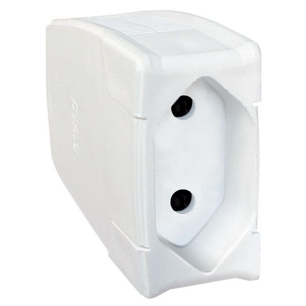 Plugue Fêmea 2 Pólos 20A 250V Branco Pial Legrand