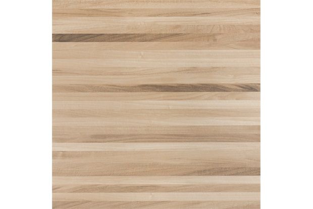 Porcelanato Bege Baixo Brilho Borda Reta Parquet Line Suave 90x90cm