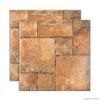 Porcelanato bold 53x53cm HD PortoStone cotto acetinado Porto Ferreira