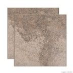 Porcelanato bold 53x53cm HD Vulcano beige rústico Porto Ferreira