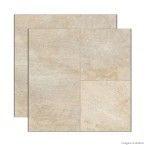Porcelanato bold 60x60cm Duetto Decor Hard bege Portinari