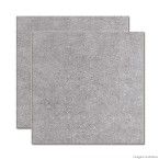 Porcelanato bold 61x61cm Salerno ABS cinza fosco Incepa
