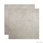 Porcelanato bold 62x61cm Moka cinza fosco Incepa