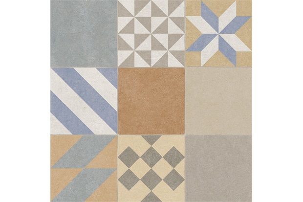 Porcelanato Esmaltado Borda Reta Urban Mix 60x60cm