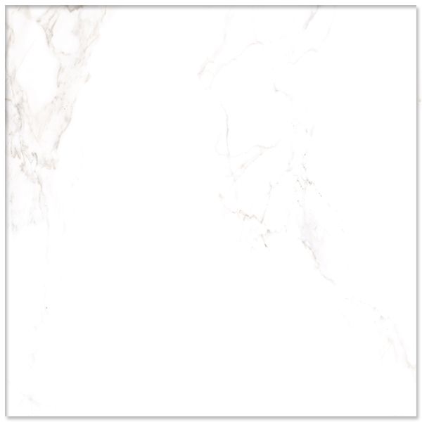Porcelanato Esmaltado Polido Interno Borda Reta 62x62cm modelo Le Blanc Elizabeth