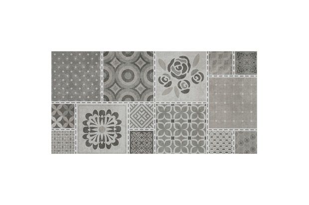 Porcelanato Ladrilho Cimento Acetinado 30x60cm