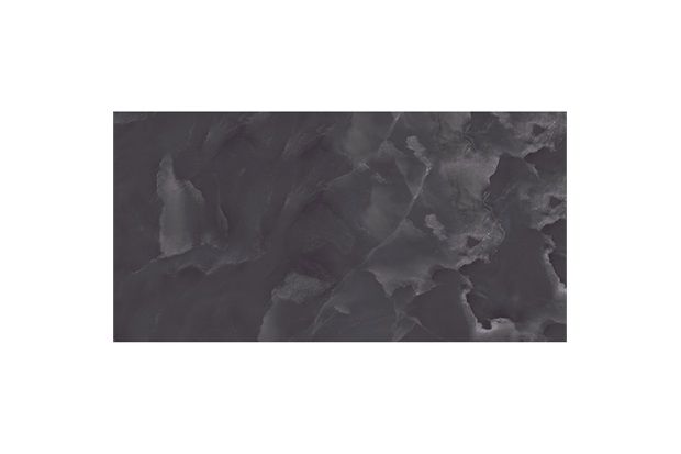 Porcelanato Onice Retificado Polido Preto 58,4x117cm
