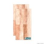 Porcelanato retificado 22x89cm Pescara fosco marrom Buschinelli