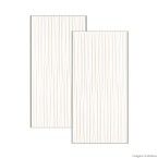 Porcelanato retificado 51x103cm Boulevard white brilhante Lanzi