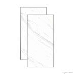 Porcelanato retificado 51x103cm Statuário acetinado mármore Lanzi