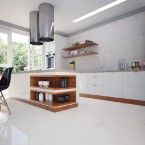 Porcelanato retificado 58,4x58,4cm Calacata Classico polido white Portinari