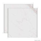 Porcelanato retificado 58,4x58,4cm HD Calacata Classico acetinado white Portinari