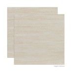 Porcelanato retificado 59x59cm Romano esmaltado polido travertino Eliane
