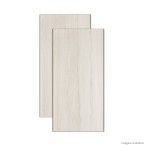 Porcelanato retificado 60x120cm Platinum polido tiger stripes Portobello