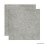 Porcelanato retificado 60x60 Cimento acetinado cinza Villagres