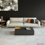 Porcelanato retificado 62x62cm Clinquer Plus polido cinza Elizabeth