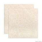 Porcelanato retificado 62x62cm HD Napoli polido bege Royal Gres