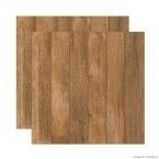 Porcelanato retificado 62x62cm Lath esmaltado brown Royal Gres