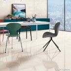 Porcelanato retificado 80x80cm Sublime polido branco Incepa