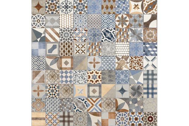 Porcelanato Retificado Acetinado Lisboa Mix 58,4x58,4cm