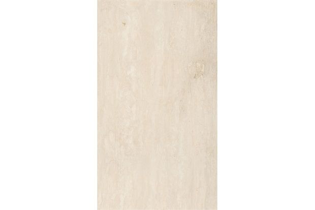 Porcelanato Travertino Navona Retificado Alto Brilho Bege 61x106,5cm