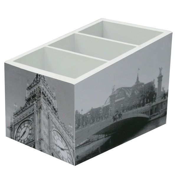 Porta Controle Madeira Londres 13x6x8,5cm Kapos