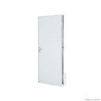 Porta lisa D duraplac Facilità 215x86x6,5cm com batente branca Lucasa