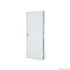 Porta lisa E duraplac Facilità 215x86x6,5cm com batente branca Lucasa