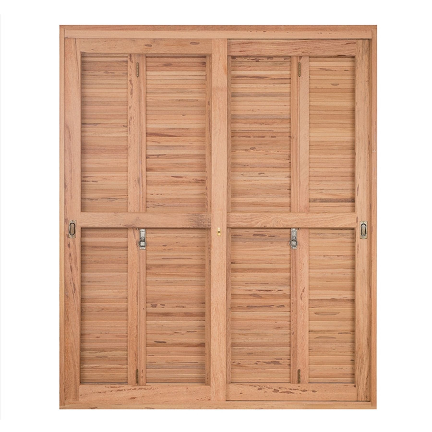 Porta Montada Balcão Veneziana de Madeira Angelim m Rondosul