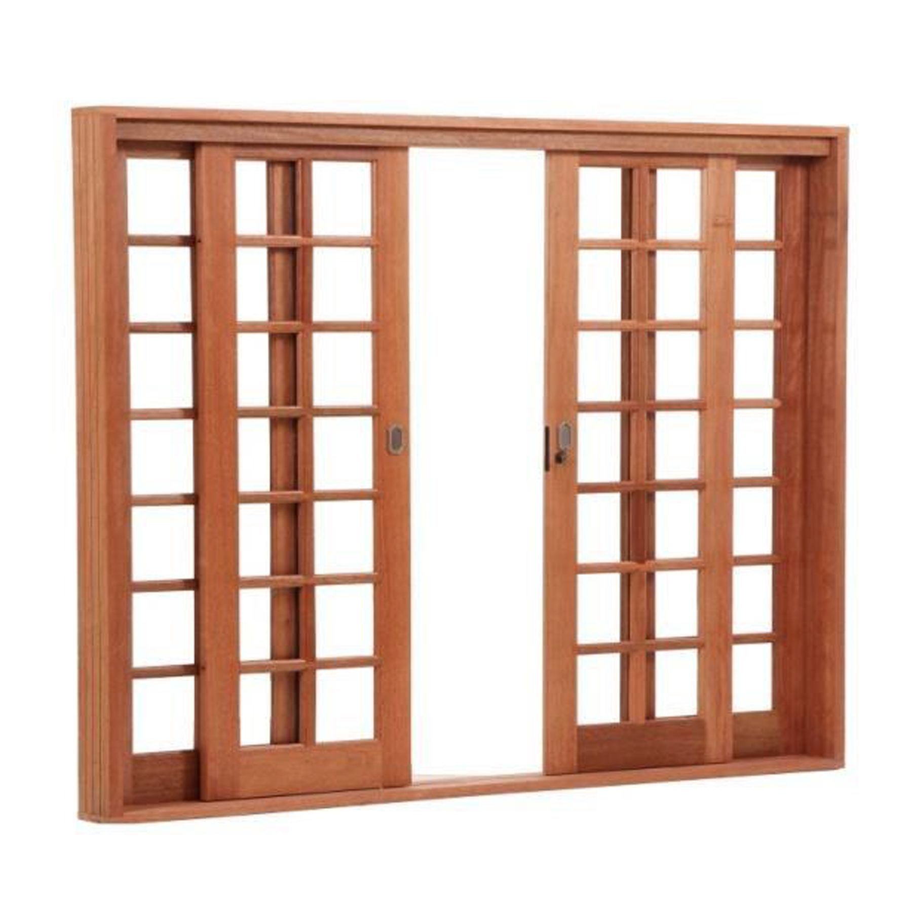 Porta Montada de Correr de Madeira Cedro 15cm Metha