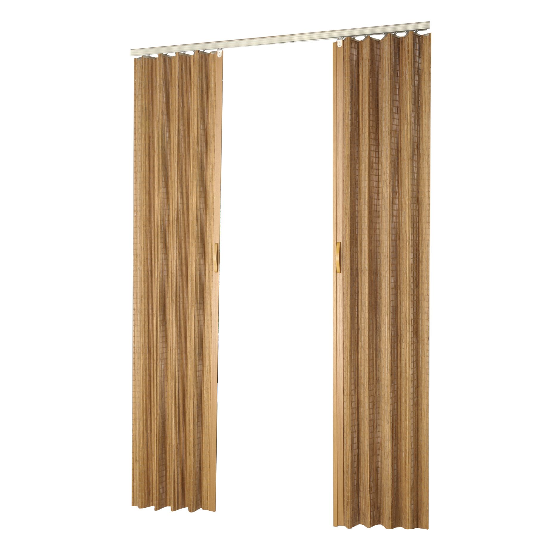 Porta Montada Sanfonada Lisa de Madeira 2,10x0,90m Hoggan