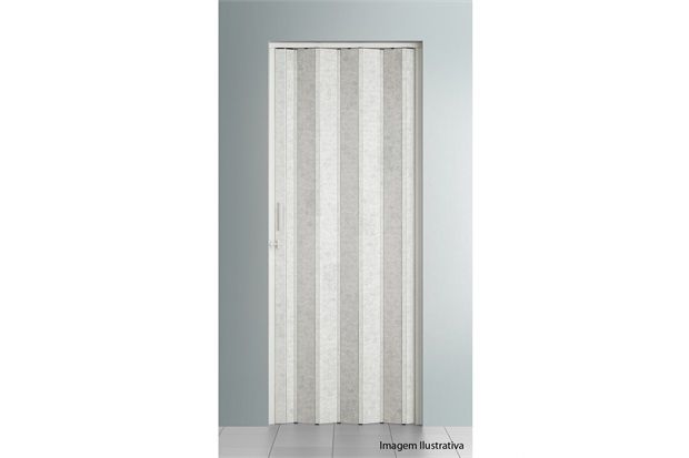 Porta Sanfonada com Trinco Puntinato 210x84cm