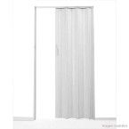 Porta sanfonada de PVC Plast 210x60cm com trinco branca BCF