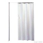 Porta sanfonada de PVC Plast 210x84cm com trinco puntinato BCF