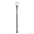 Poste para jardim Solarium para 1 lâmpada 1,80m 40W preto Ideal