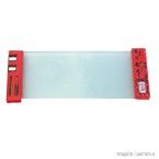 Prateleira de vidro 4015 jateado Rack System