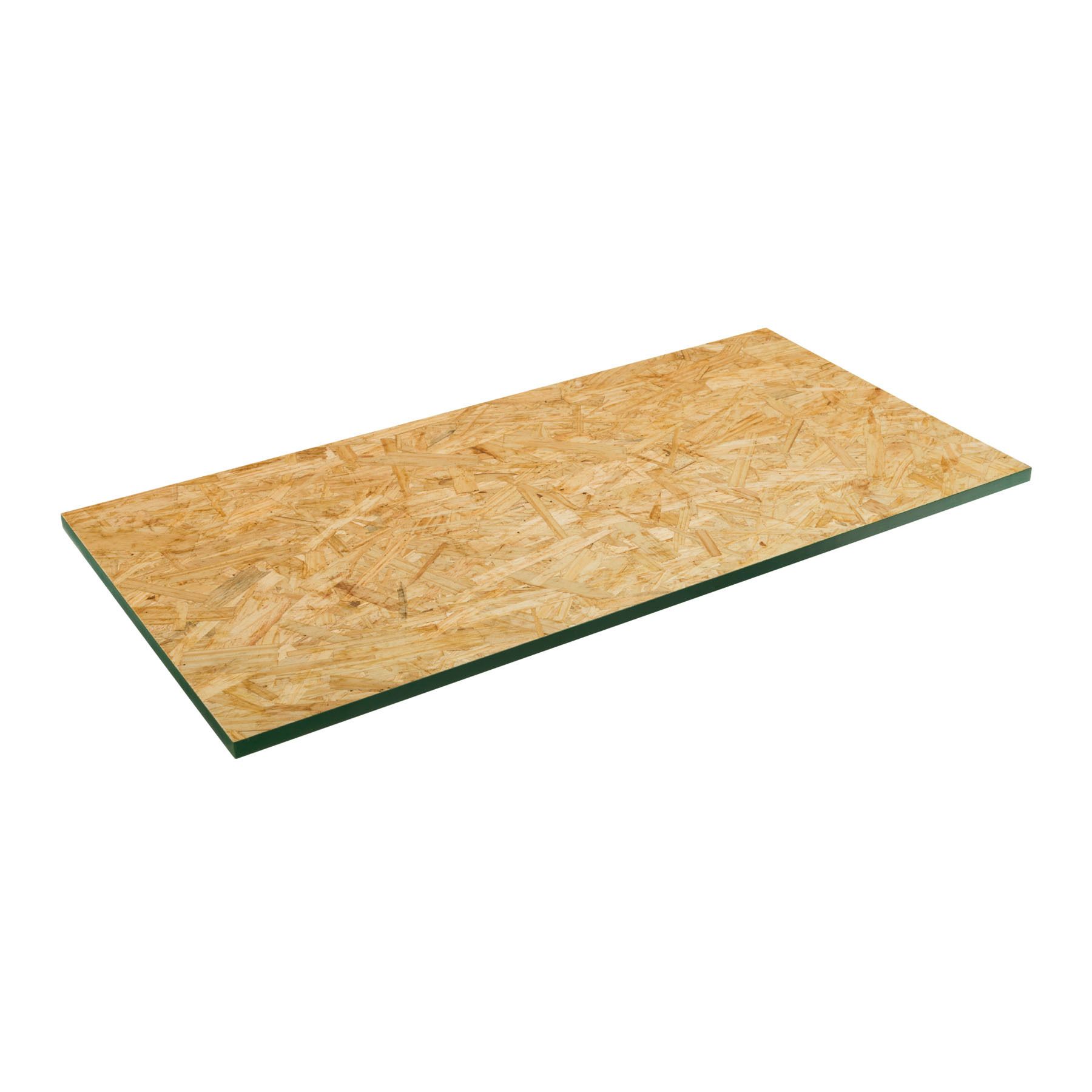 Prateleira sem Suporte OSB Borda Reta Casa Fácil Foil 80x30x1,5cm Natural