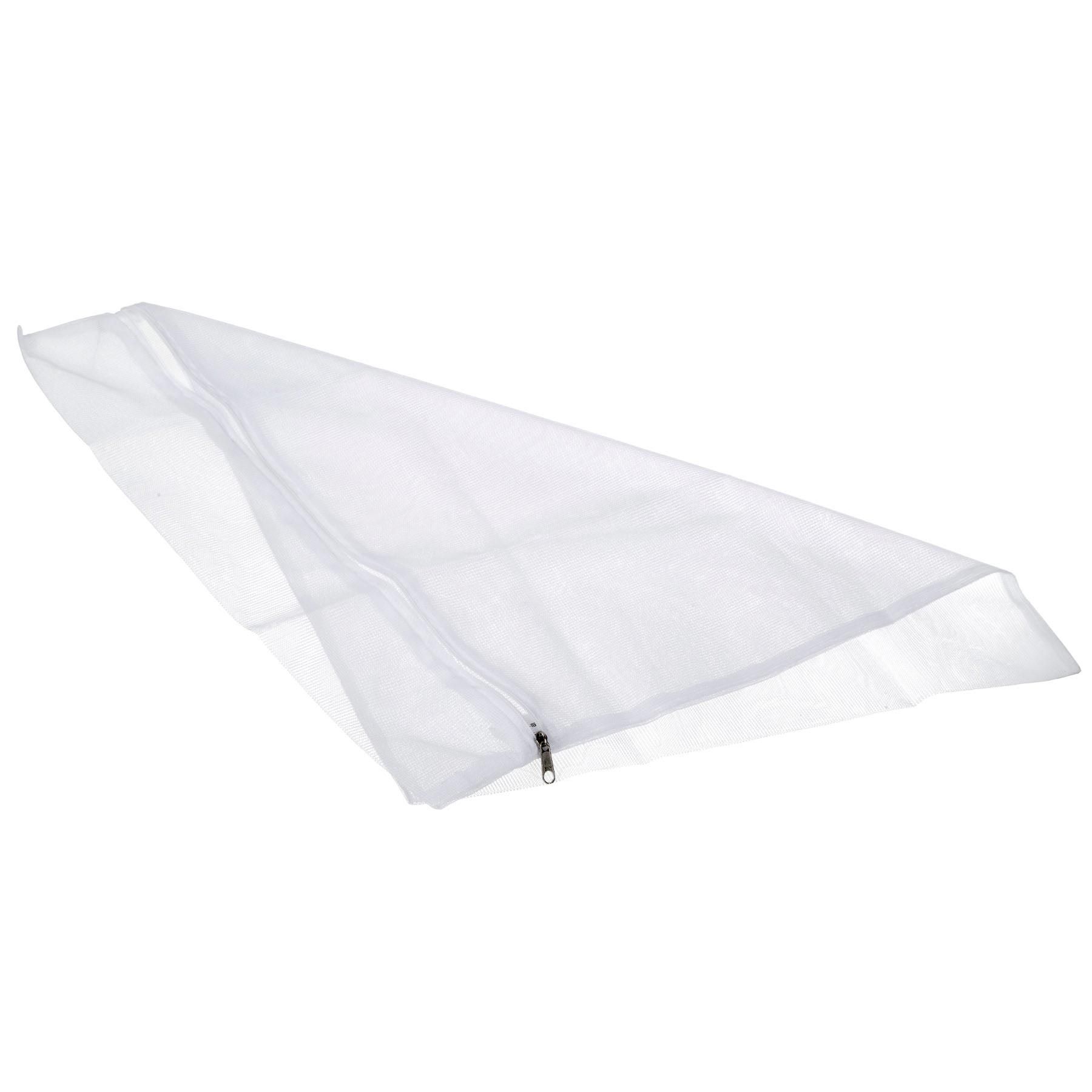 Protetor de Roupa Poliéster Branco 48x40cm