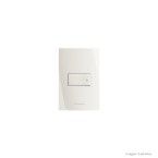 Pulsador para campainha com placa 4x2 Inova branco Alumbra