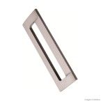 Puxador ABS para embutir em porta de correr Ohio PUX/398 prata Fixtil