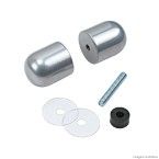 Puxador de alumínio para box Bemfixa